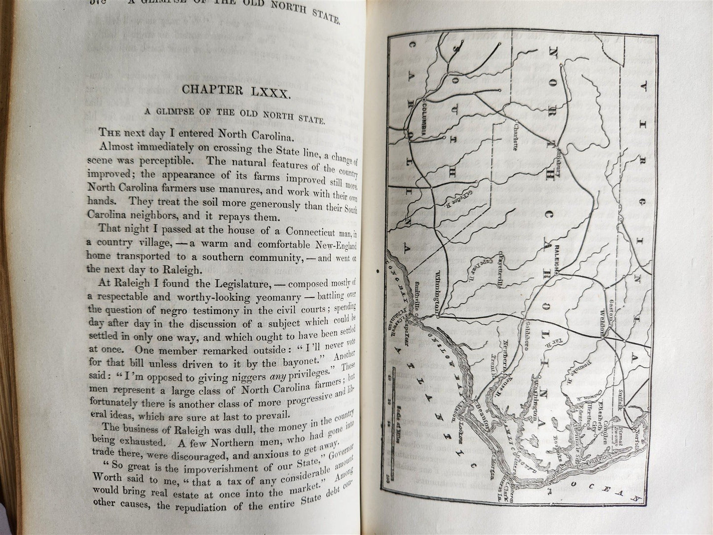 1868 DESOLATED STATES & WORK of RESTORATION 1865-1868 antique ILLUSTRATED