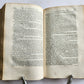 1670 HISTORY by POLYBIUS antique 3 VOLUMES VELLUM BINDING in LATIN & GREEK