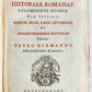 1756 ROMAN HISTORY by V. Paterculi antique VELLUM PRIZE BINDING w/ COAT OF ARMS