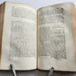 1756 ROMAN HISTORY by V. Paterculi antique VELLUM PRIZE BINDING w/ COAT OF ARMS