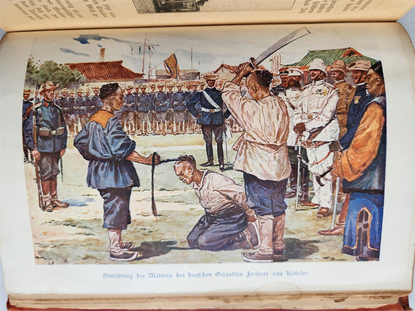 1903 CHINA LAND & PEOPLE by Dr. Emil Wilhelmy ILLUSTRATED in German ANTIQUE