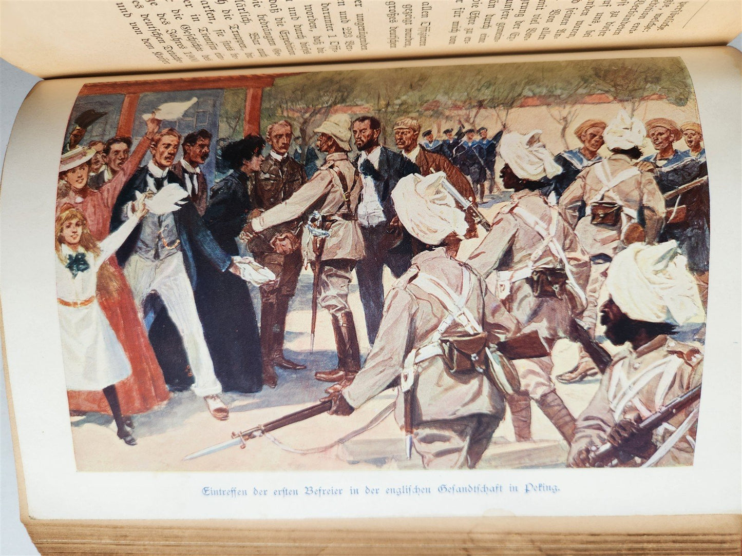 1903 CHINA LAND & PEOPLE by Dr. Emil Wilhelmy ILLUSTRATED in German ANTIQUE