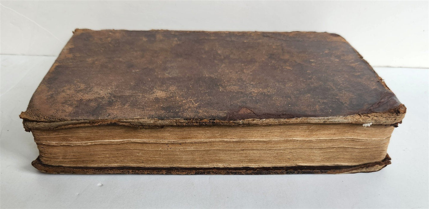 1792 BIBLE in ENGLISH antique NEW TESTAMENT