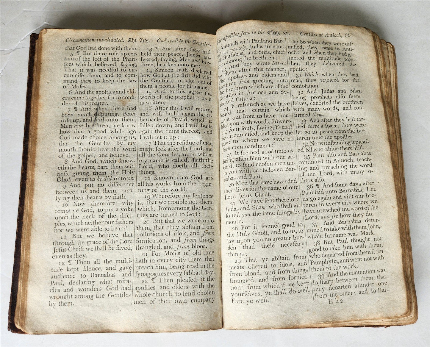 1792 BIBLE in ENGLISH antique NEW TESTAMENT