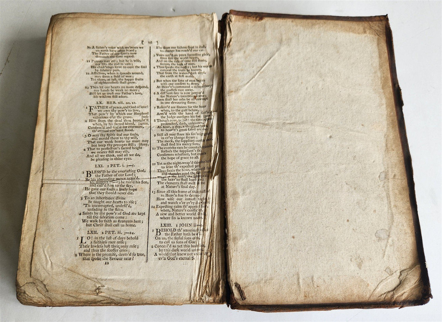 1792 BIBLE in ENGLISH antique NEW TESTAMENT