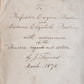 1870 SIGNED by AUTHOR ! Dictionary of Biography and Mythology antique 2 VOLUMES