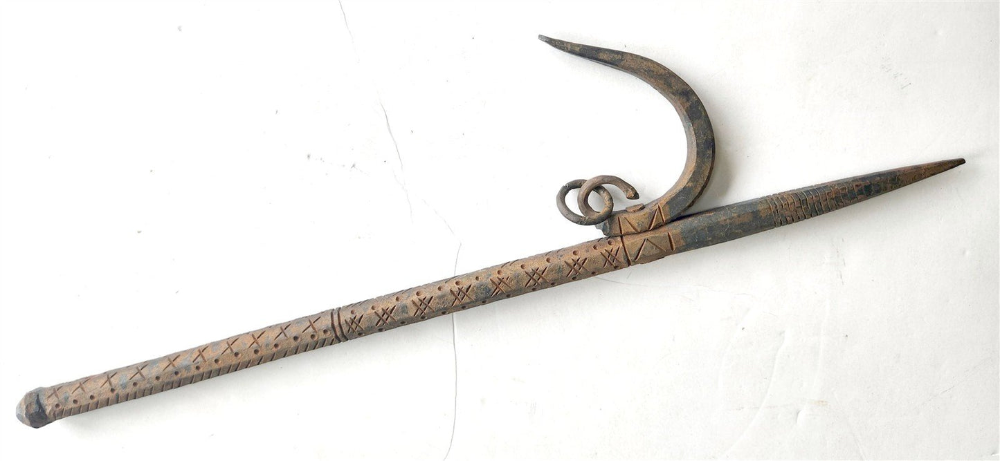 ELEPHANT GOAD - ANKUS antique INDIAN