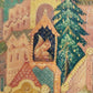 RUSSIAN MSTERA SCHOOL 1960s LARGE LACQUER BOX vintage SIGNED by ARTIST