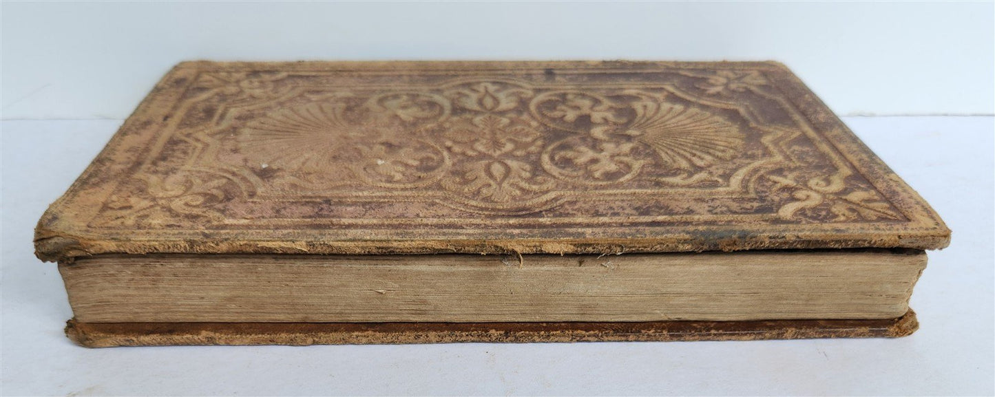 1833 BOOK OF COMMON PRAYER for PROTESTANT EPISCOPAL CHURCH in USA antique