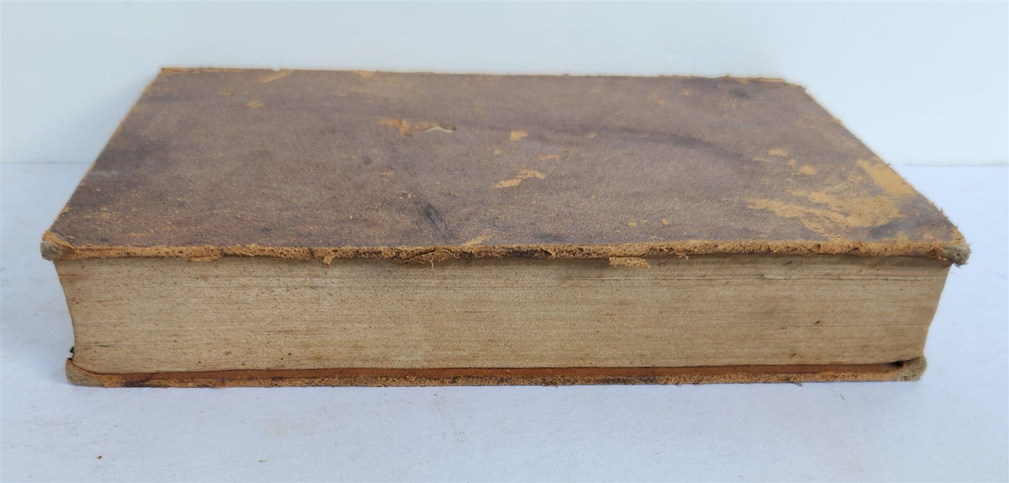 1835 PRINCIPLES of MORAL and POLITICAL PHILOSOPHY by W. Paley antique AMERICANA
