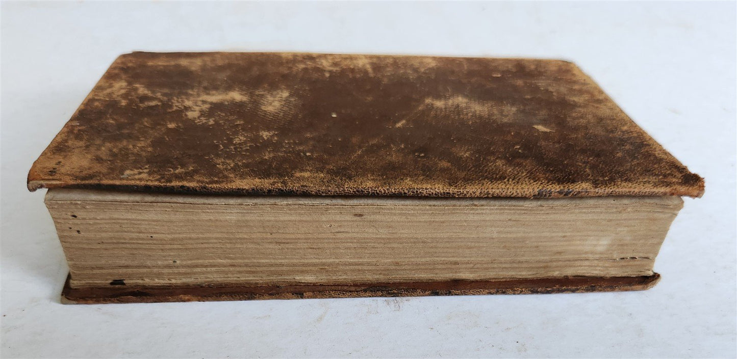 1829 IMMORTALITY of the SOUL INTERMEDIATE STATE OF THE DEAD antique AMERICANA