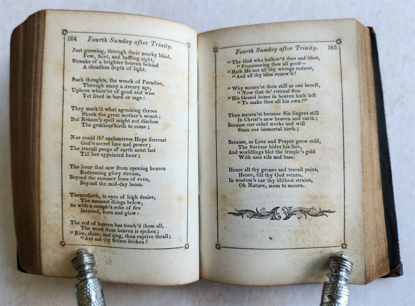 1847 THE CHRISTIAN YEAR thoughts in verse antique AMERICANA religious poetry
