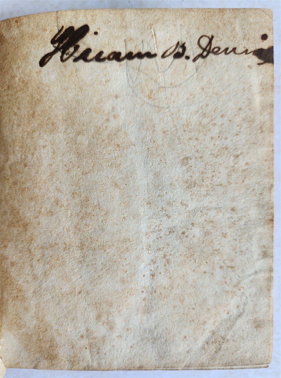 1831 ITALIAN ENGLISH POCKET DICTIONARY antique FIRST AMERICAN EDITION