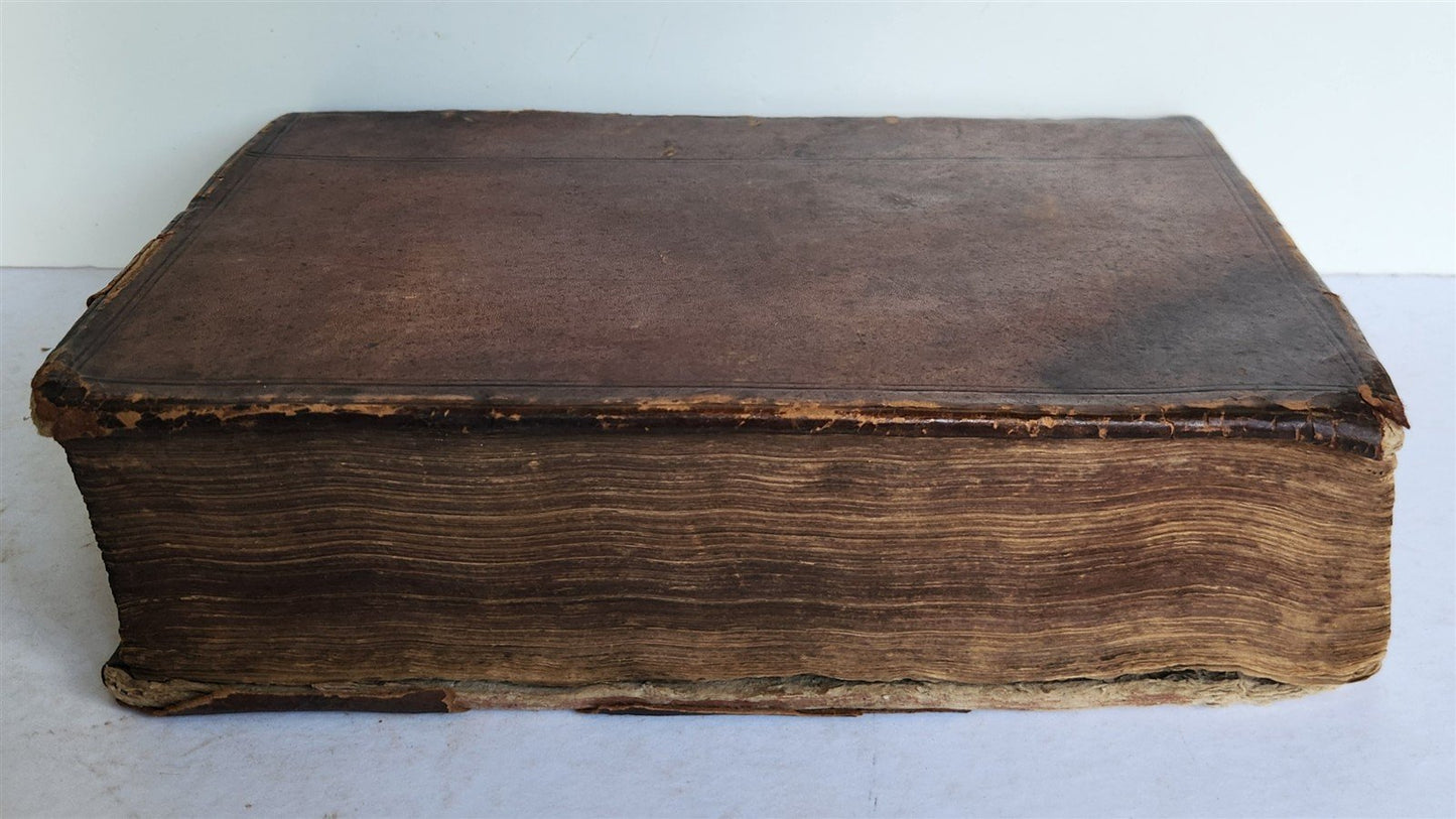 1657 MEDICINAL DISPENSATORY PHARMACOPOEA antique in ENGLISH