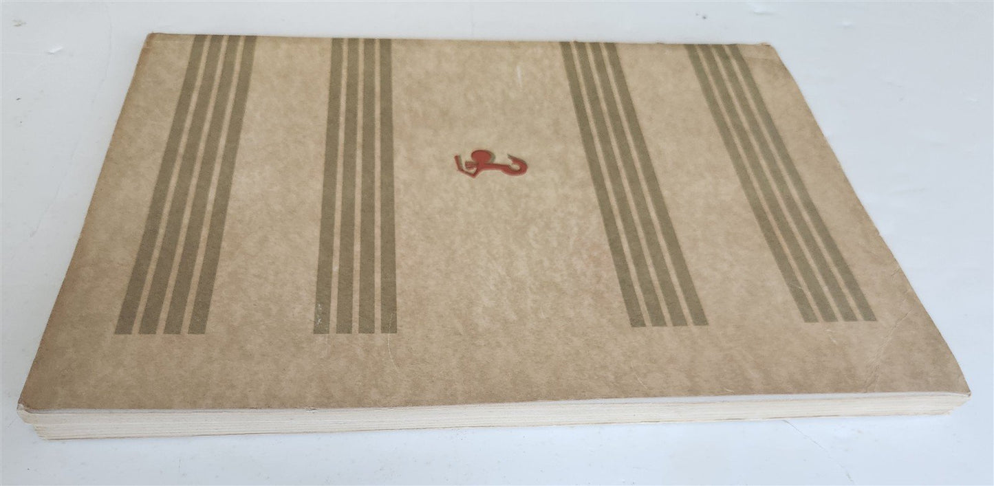 1949 WARSZAWA STOLICA POLSKI vintage ILLUSTRATED PHOTO BOOK Warsaw Poland FOLIO