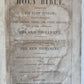 1855 BIBLE in ENGLISH antique OLD & NEW TESTAMENT Boston AMERICANA