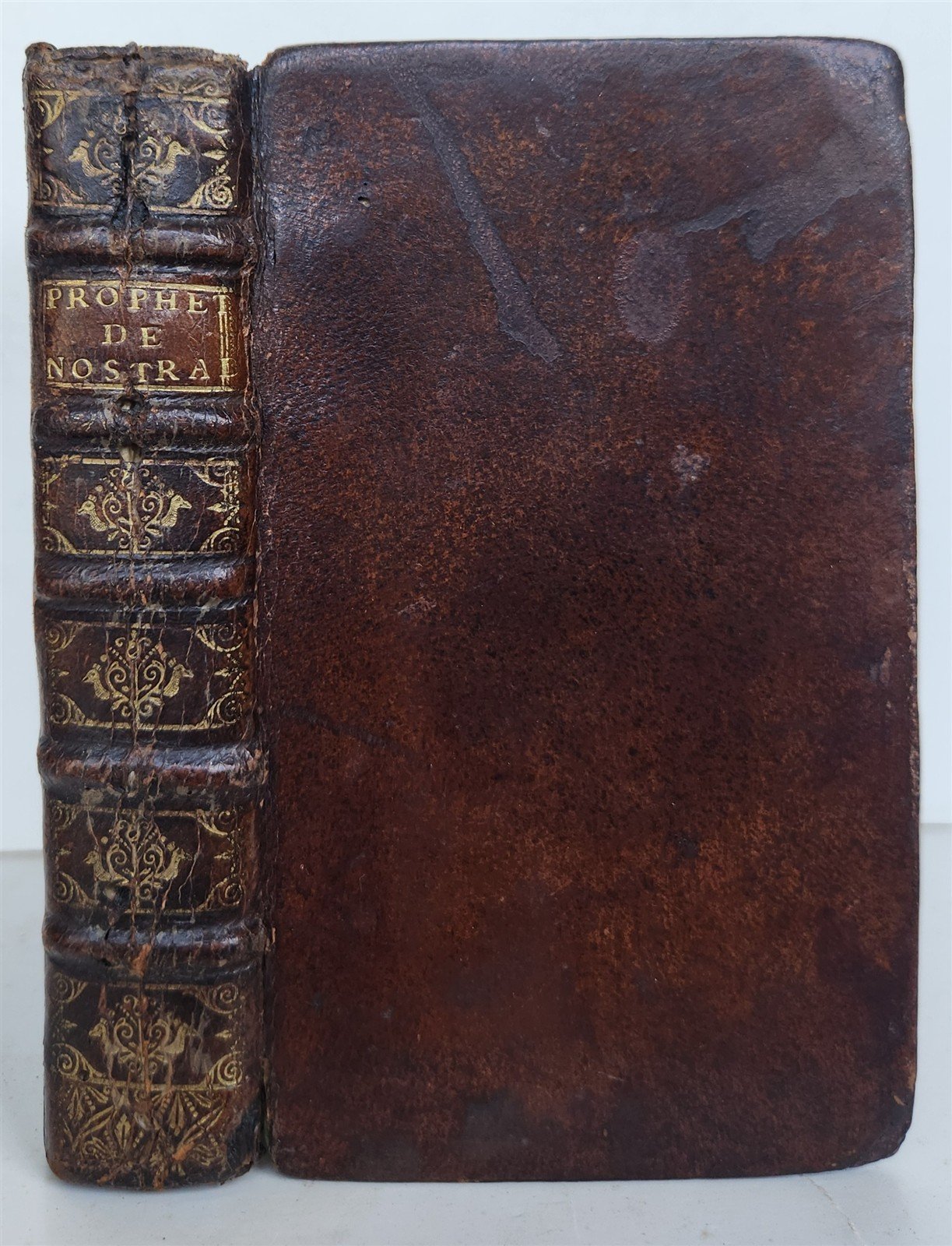 1693 Concordance of NOSTRADAMUS's Prophecies ANTIQUE in FRENCH 17th CENTURY