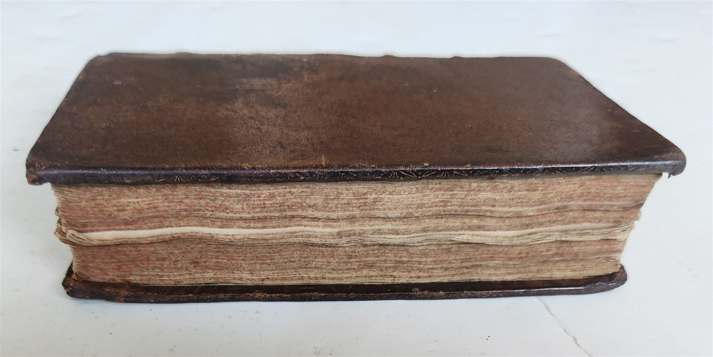 1693 Concordance of NOSTRADAMUS's Prophecies ANTIQUE in FRENCH 17th CENTURY