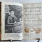 1693 Concordance of NOSTRADAMUS's Prophecies ANTIQUE in FRENCH 17th CENTURY