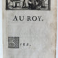 1693 Concordance of NOSTRADAMUS's Prophecies ANTIQUE in FRENCH 17th CENTURY