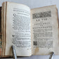 1693 Concordance of NOSTRADAMUS's Prophecies ANTIQUE in FRENCH 17th CENTURY