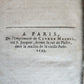 1693 Concordance of NOSTRADAMUS's Prophecies ANTIQUE in FRENCH 17th CENTURY