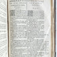 1592 BIBLE in LATIN & GREEK antique NEW TESTAMENT original binding 17th CENTURY
