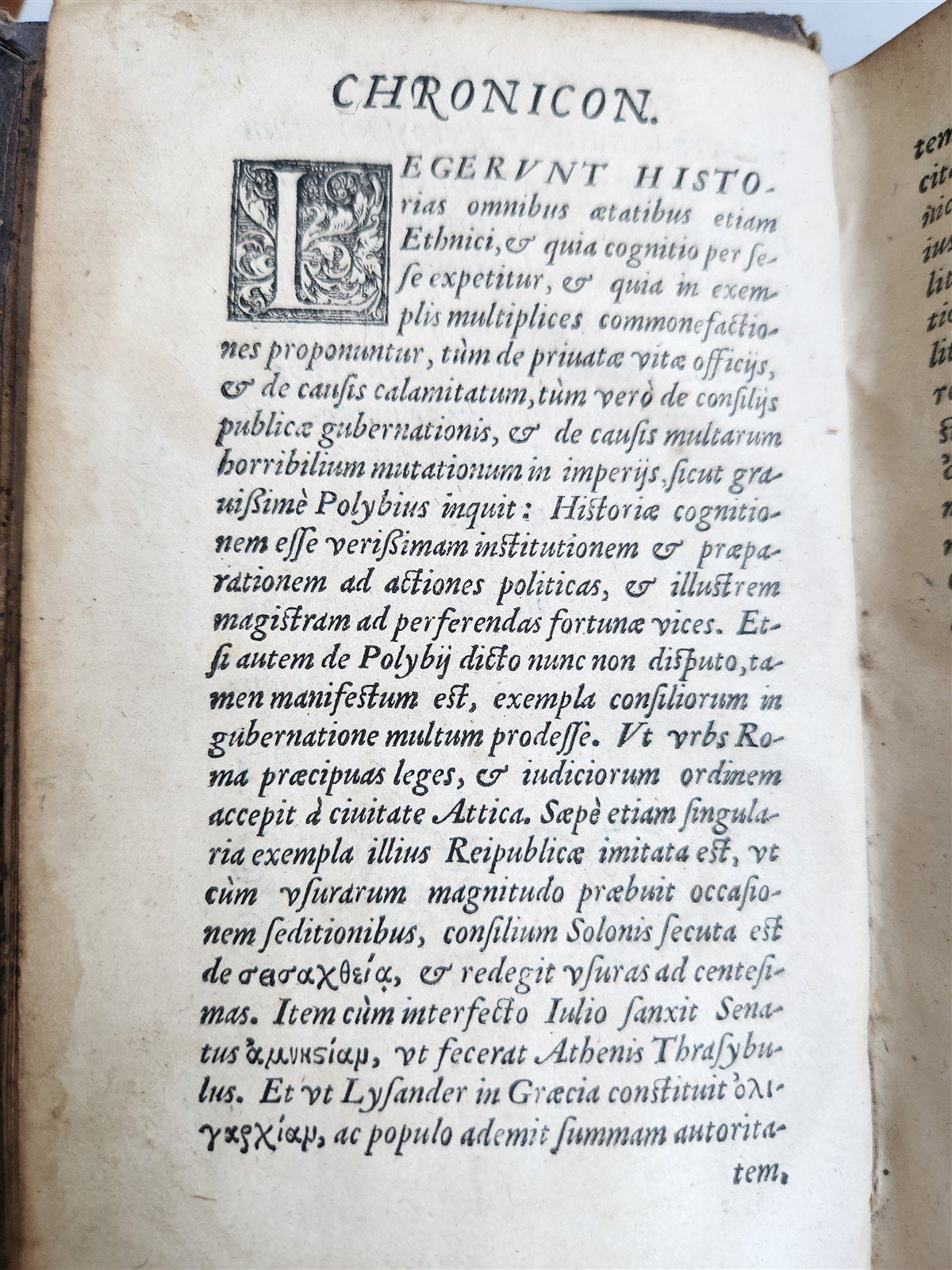 1560 PHILIPP MELANCHTHON UNIVERSAL HISTORY pigskin binding ANTIQUE 16th CENTURY