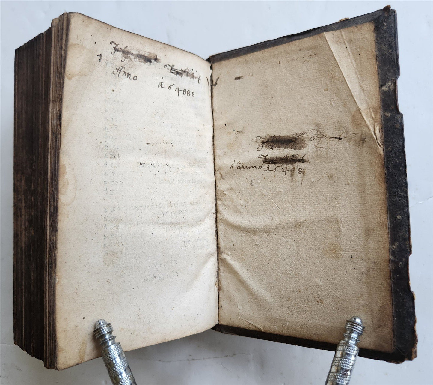 1560 PHILIPP MELANCHTHON UNIVERSAL HISTORY pigskin binding ANTIQUE 16th CENTURY