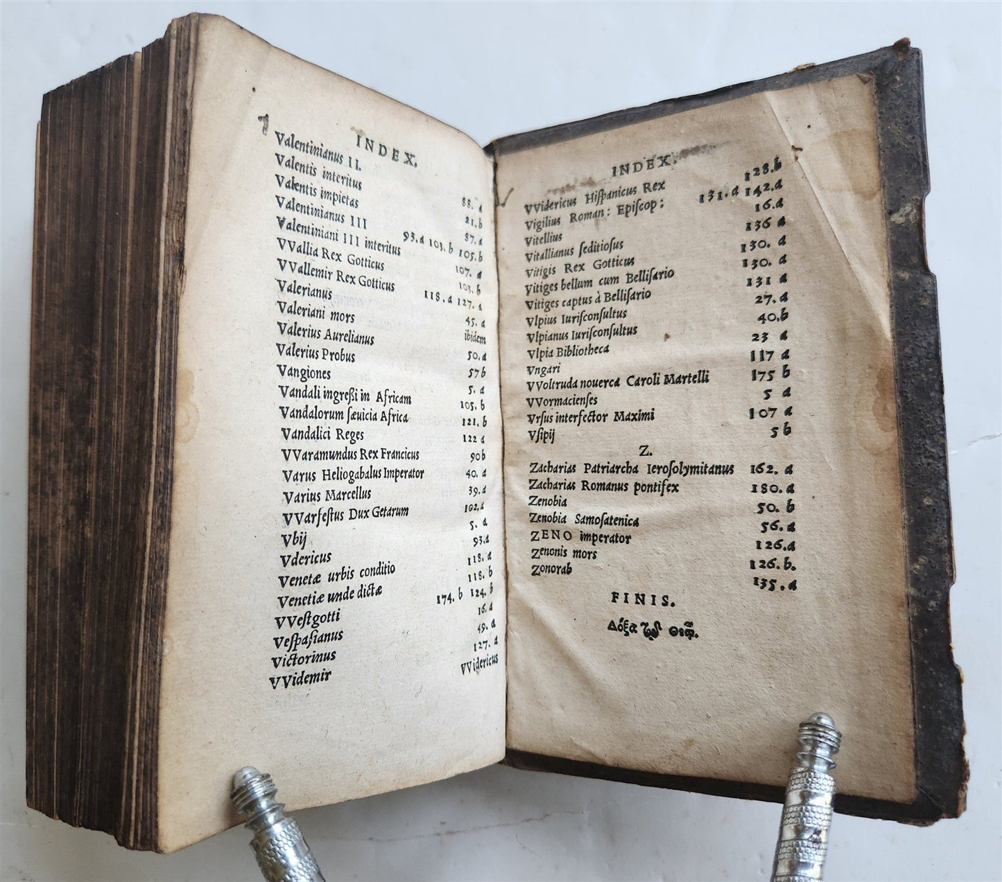 1560 PHILIPP MELANCHTHON UNIVERSAL HISTORY pigskin binding ANTIQUE 16th CENTURY