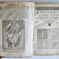 1547 RELIGION of ANCIENT ROME FULLY ILLUSTRATED antique 16th CENTURY