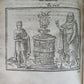 1547 RELIGION of ANCIENT ROME FULLY ILLUSTRATED antique 16th CENTURY