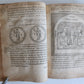 1547 RELIGION of ANCIENT ROME FULLY ILLUSTRATED antique 16th CENTURY