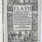 1524 POST-INCUNABULA ANCIENT WARFARE TREATISE by V.Flavius antique PIGSKIN