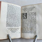 1524 POST-INCUNABULA ANCIENT WARFARE TREATISE by V.Flavius antique PIGSKIN