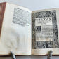1524 POST-INCUNABULA ANCIENT WARFARE TREATISE by V.Flavius antique PIGSKIN