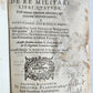 1592 ILLUSTRATED ANCIENT WARFARE TREATISE by V.Flavius antique VELLUM BINDING