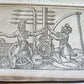 1592 ILLUSTRATED ANCIENT WARFARE TREATISE by V.Flavius antique VELLUM BINDING
