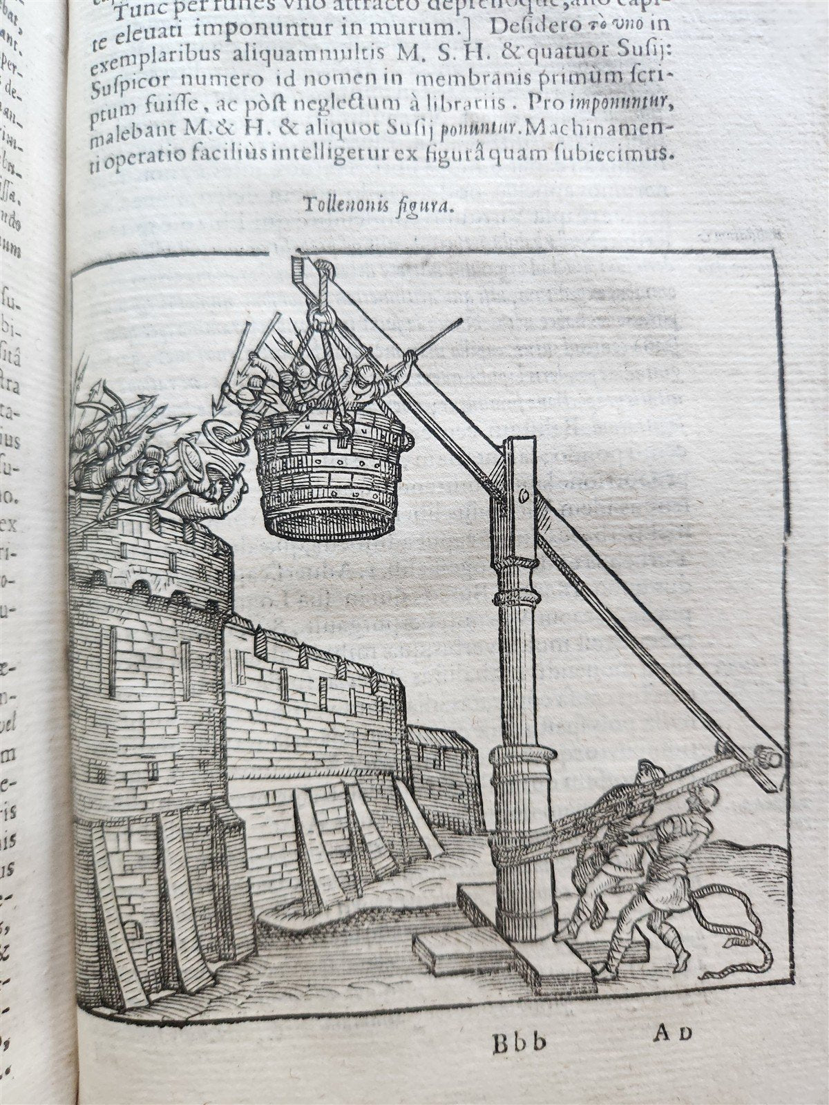 1592 ILLUSTRATED ANCIENT WARFARE TREATISE by V.Flavius antique VELLUM BINDING