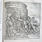 1592 ILLUSTRATED ANCIENT WARFARE TREATISE by V.Flavius antique VELLUM BINDING