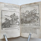 1592 ILLUSTRATED ANCIENT WARFARE TREATISE by V.Flavius antique VELLUM BINDING