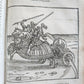 1592 ILLUSTRATED ANCIENT WARFARE TREATISE by V.Flavius antique VELLUM BINDING