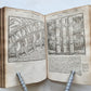 1592 ILLUSTRATED ANCIENT WARFARE TREATISE by V.Flavius antique VELLUM BINDING