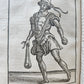 1592 ILLUSTRATED ANCIENT WARFARE TREATISE by V.Flavius antique VELLUM BINDING