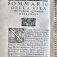 1567 LIFE of CHARLES V by Lodovico Dolce antique VELLUM BINDING 16th CENTURY