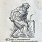 1585 ORDERS of CATHOLIC CHURCH Lonicer ILLUSTRATED by JOST AMMAN antique VELLUM