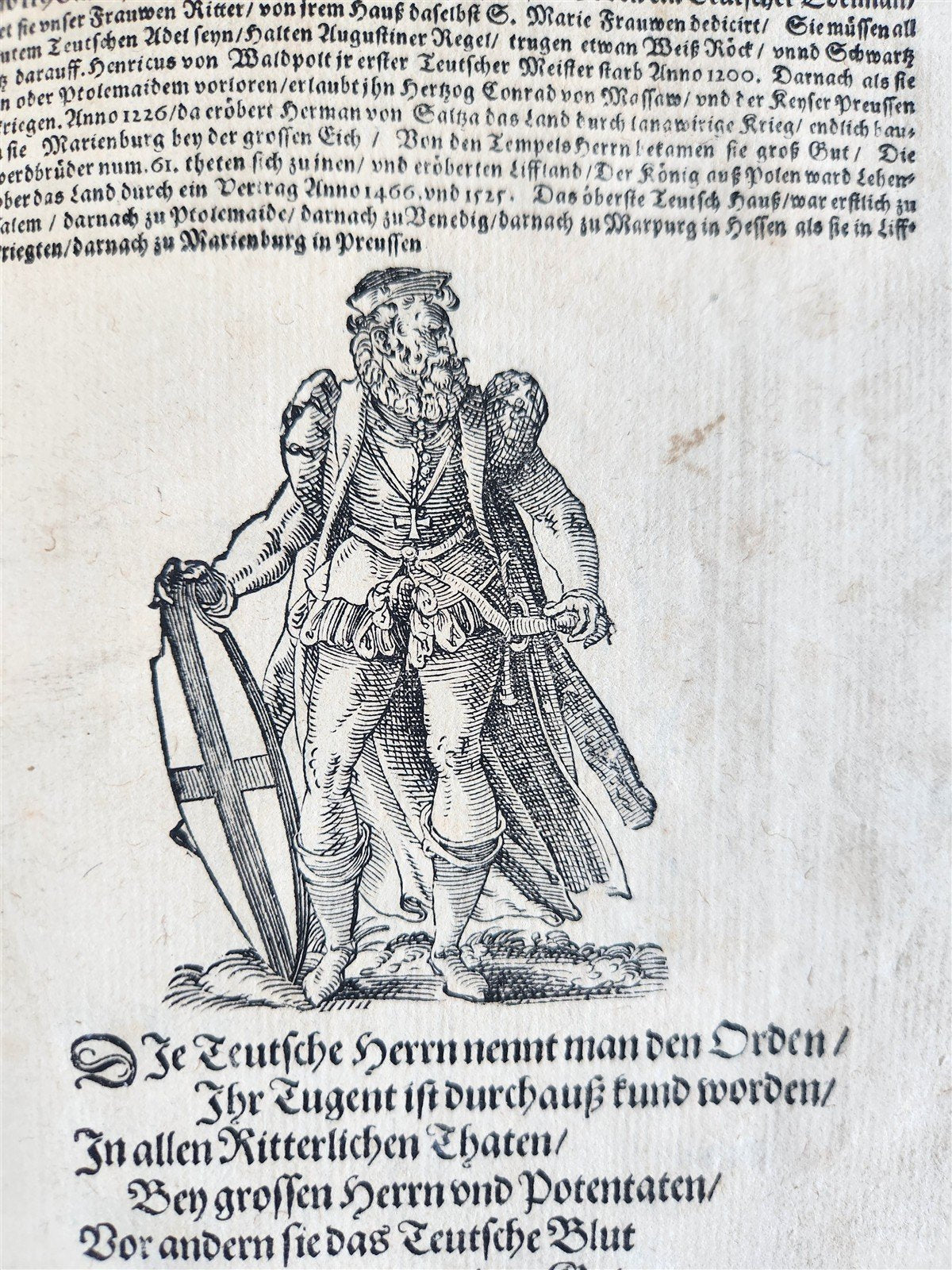 1585 ORDERS of CATHOLIC CHURCH Lonicer ILLUSTRATED by JOST AMMAN antique VELLUM