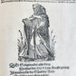 1585 ORDERS of CATHOLIC CHURCH Lonicer ILLUSTRATED by JOST AMMAN antique VELLUM
