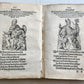 1585 ORDERS of CATHOLIC CHURCH Lonicer ILLUSTRATED by JOST AMMAN antique VELLUM