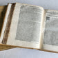 1598 PLUTARCH PHILOSOPHICAL WORK Opuscoli Morali 2 VOLUMES antique VELLUM BOUND
